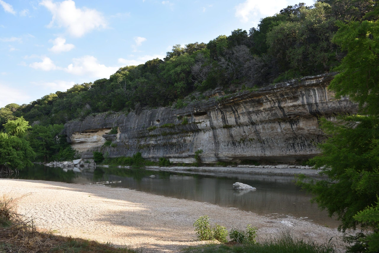 River canyon in Texas