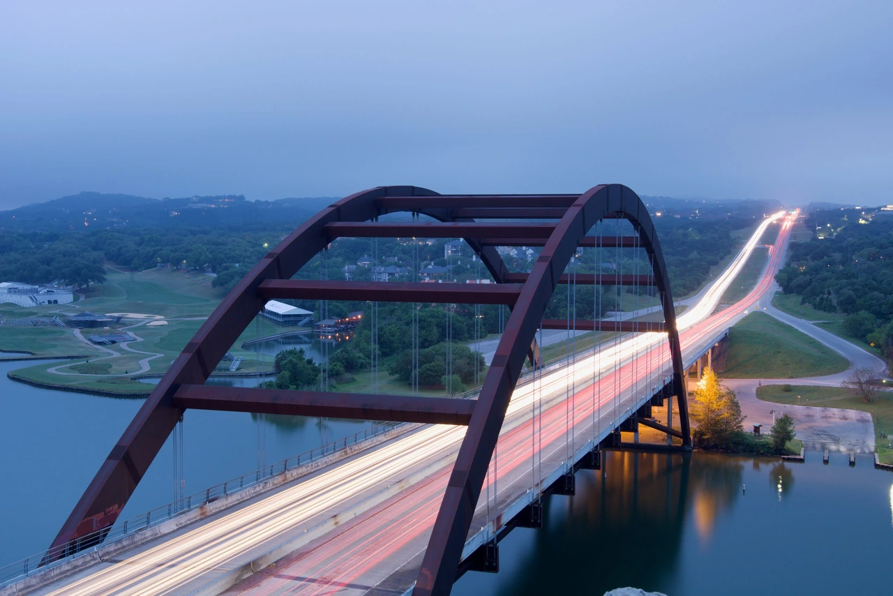 Pennybacker Bridge outside Austin